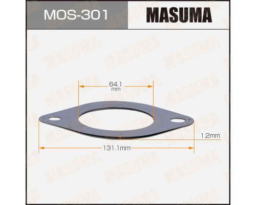 MOS-301 Masuma Прокладка глушителя MOS-301 Masuma Прокладка глушителя