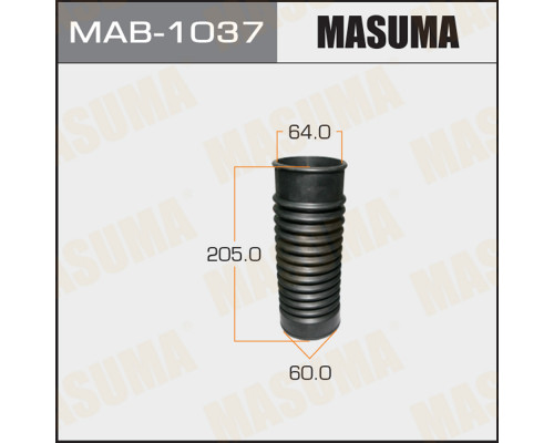 MAB-1037 Masuma Пыльник заднего амортизатора