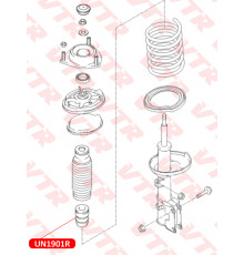 UN1901R VTR Отбойник переднего амортизатора