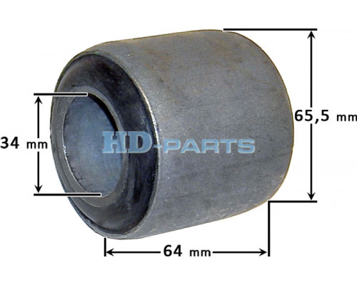 112574 HD-PARTS Втулка (сайлентблок) заднего стабилизатора