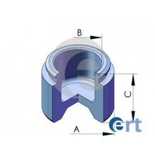 151233-C ERT Поршень переднего суппорта
