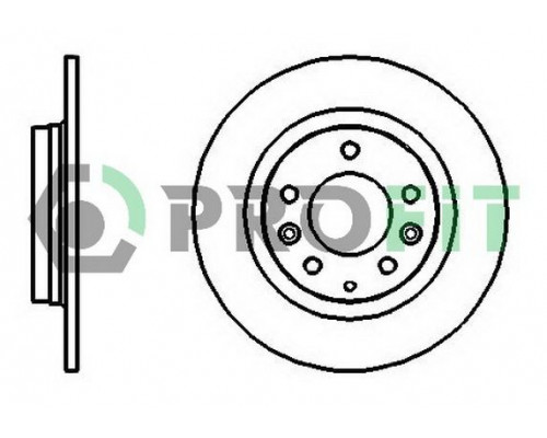 5010-1500 Profit Диск тормозной