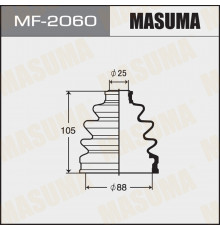 MF-2060 Masuma Пыльник наруж ШРУСа (к-кт)