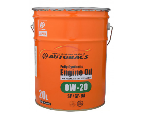 Масло AUTOBACS ENGINE OIL 0W20 20Л