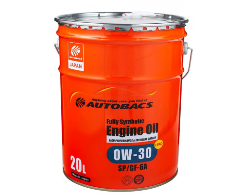 Масло AUTOBACS ENGINE OIL 0W30 20Л