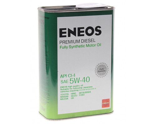 Масло ENEOS PREMIUM DIESEL 5W40 1Л