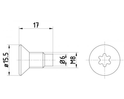 TPM0004 Textar Болт крепления диска