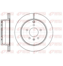 61182.10 Remsa Диск тормозной задний