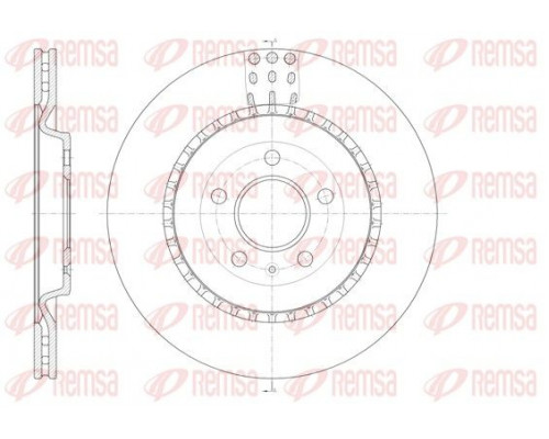 61492.10 Remsa Диск тормозной задний