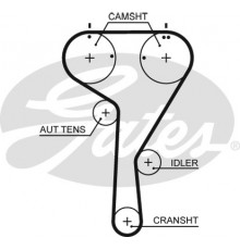 5680XS Gates Ремень ГРМ