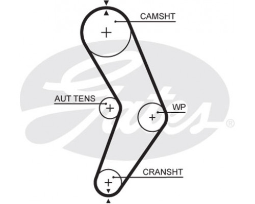 5662XS Gates Ремень ГРМ