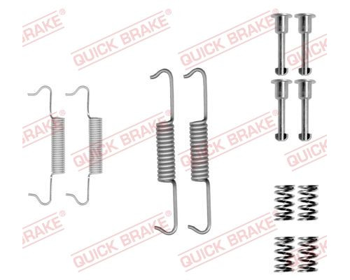 1050877 Quick Brake Установочный к-кт задних колодок для Rover 75 (RJ) 1999-2005