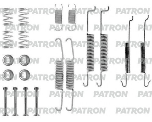 PSRK0023 Patron Установочный к-кт задних колодок