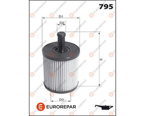 E149137 Eurorepar Фильтр масляный