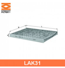 LAK31 Mahle / Knecht Фильтр салона