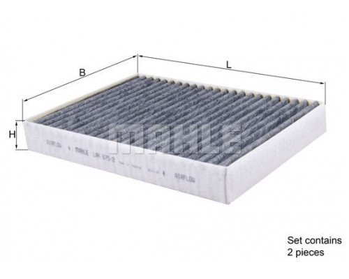 LAK675/2/S Mahle / Knecht Фильтр салона