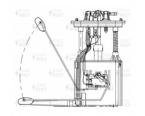 SFM1760 STARTVOLT Датчик уровня топлива