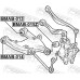 BMAB-013 FEBEST Сайлентблок заднего нижнего рычага для BMW 5-serie F10/F11 2009-2016