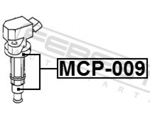 MCP-009 FEBEST Р/к катушки зажигания