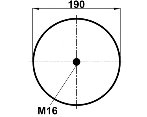 T0070-4881V1 TOPCOVER Воздушная подушка (опора пневматическая)