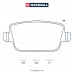 Торм. колодки дисковые задн. Ford Galaxy II 06- / Kuga I 08- / Mondeo IV 07-; Volvo S80 II 08- (M2624537)