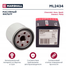 Фильтр масляный Changan Alsvin 18-; Chevrolet Aveo I 02-; Daewoo Matiz I 98-; Suzuki Swift I-V 83- (ML2434)