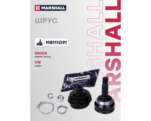 ШРУС внешний без ABS SKODA FAVORIT 89-, FELICIA 94-