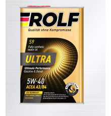 Моторное масло ROLF Ultra 5W-40 (4л)