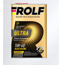 Моторное масло ROLF Ultra 5W-40 (4л)