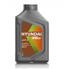 Масло трансмиссионное синтетическое Hyundai XTeer ATF-3 (1л)
