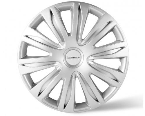 Колпаки колесные MICHELIN 14", "42 Нардо", цвет: серебристый, 4 шт.