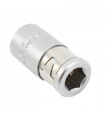 Держатель для бит 1/4", с фиксирующим шариком, внутр.квадрат 1/4"