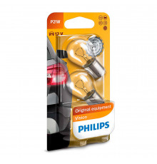 Лампы P21W 12V BA15s PHILIPS блистер (2шт.)
