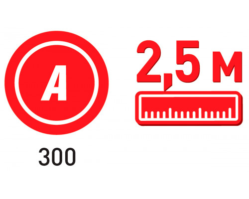 Провода для прикуривания, 300 А, 2,5 м. ZiPOWER