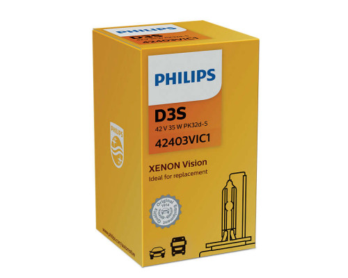 Лампа D3S 42V 35W PK32D 42403VIS1 PHILIPS