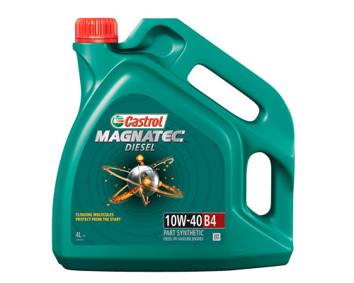 Моторное масло Castrol Magnatec Diesel 10W40 B4 (4л) (арт. 156ED8)