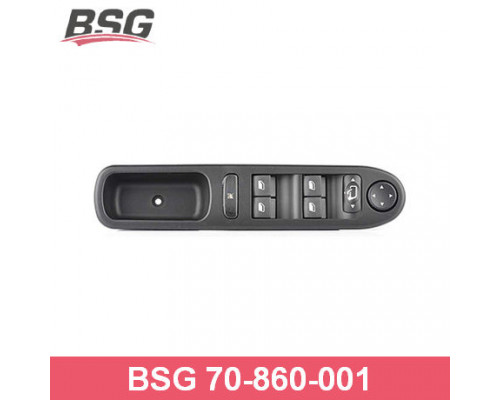 BSG70-860-001 BSG Auto Parts (BASBUG) Блок управления стеклоподъемниками для Peugeot 307 2001-2008