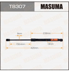 T8307 Masuma Амортизатор двери багажника для Kia Ceed 2007-2012