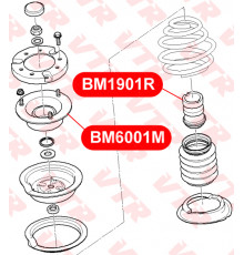 BM1901R VTR Отбойник переднего амортизатора