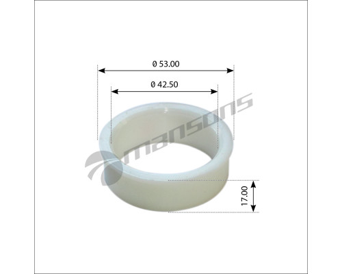 300.235 Mansons Втулка пальца заднего стабилизатора