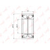 WB-1186 Lynx Подшипник ступицы (к-кт)