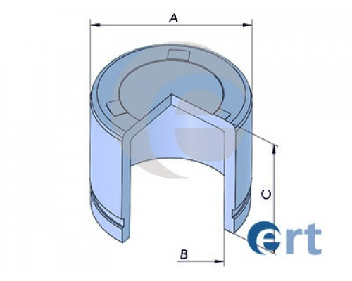 150901-C ERT Поршень переднего суппорта