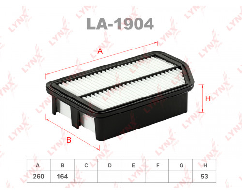 LA-1904 Lynx Фильтр воздушный