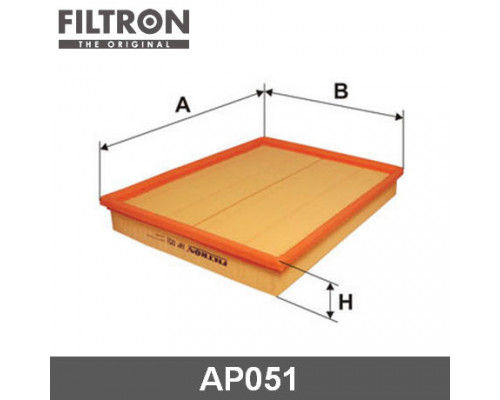 AP051 Filtron Фильтр воздушный