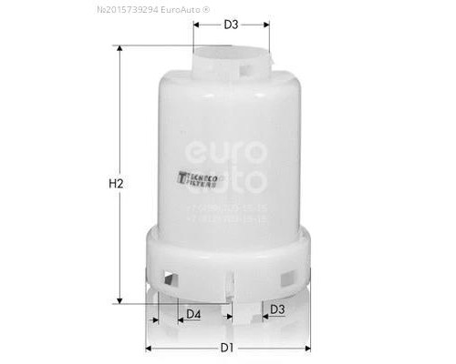 IN284-P TECNECO Фильтр топливный