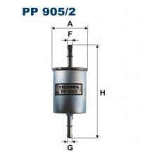 PP905/2 Filtron Фильтр топливный