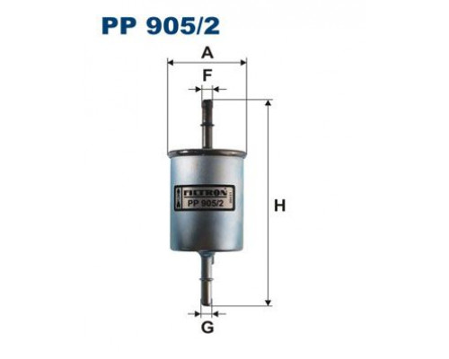 PP905/2 Filtron Фильтр топливный