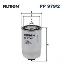 PP979/2 Filtron Фильтр топливный