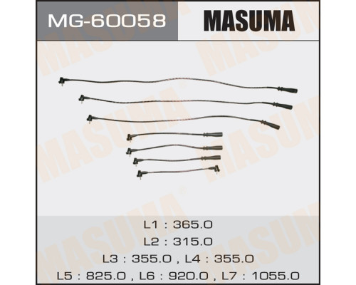 MG-60058 Masuma Провода высокого напряж. к-кт для Toyota 4 Runner/Hilux Surf 1991-1995