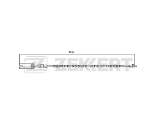 BS-8030 Zekkert Датчик износа колодок для BMW X1 E84 2009-2015